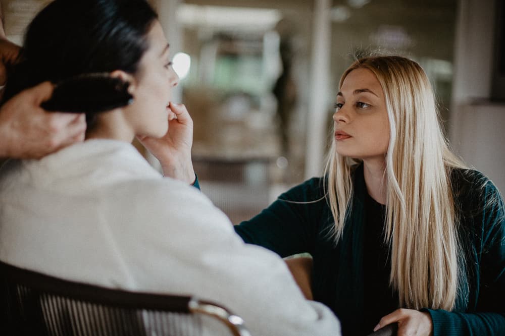 Daniela Cioara behind the scenes